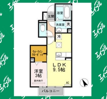 間取図 クリプトメリア