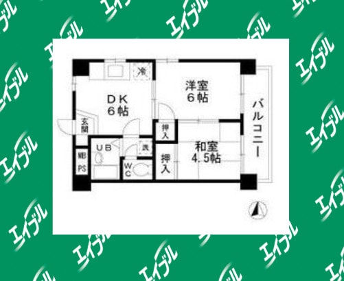 間取り図 トレンディーイマII