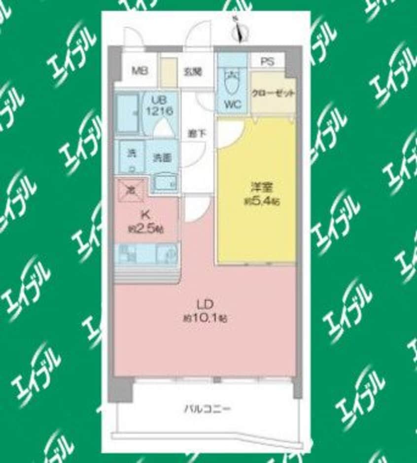 間取図 リンデンバウムJ3