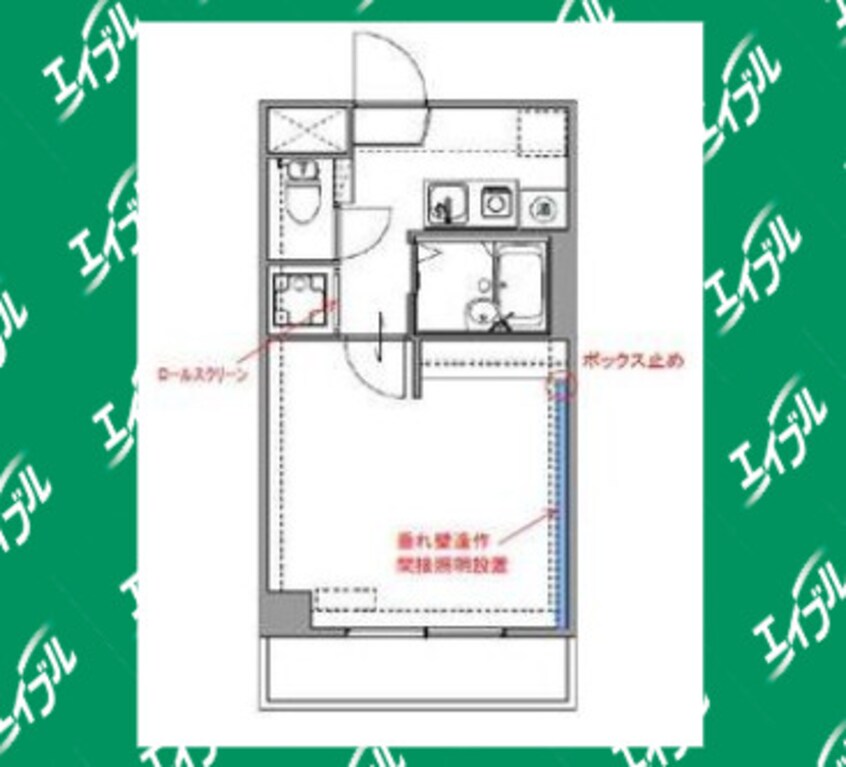 間取図 エクセレントハイツ・S