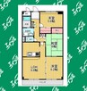 ヴァンベール　徳重 3LDKの間取り