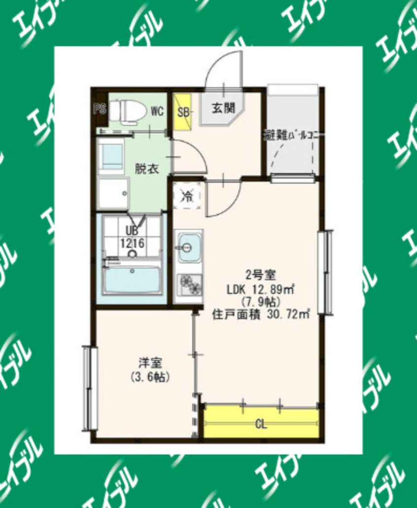 間取図 Harmony　Terrace　本陣