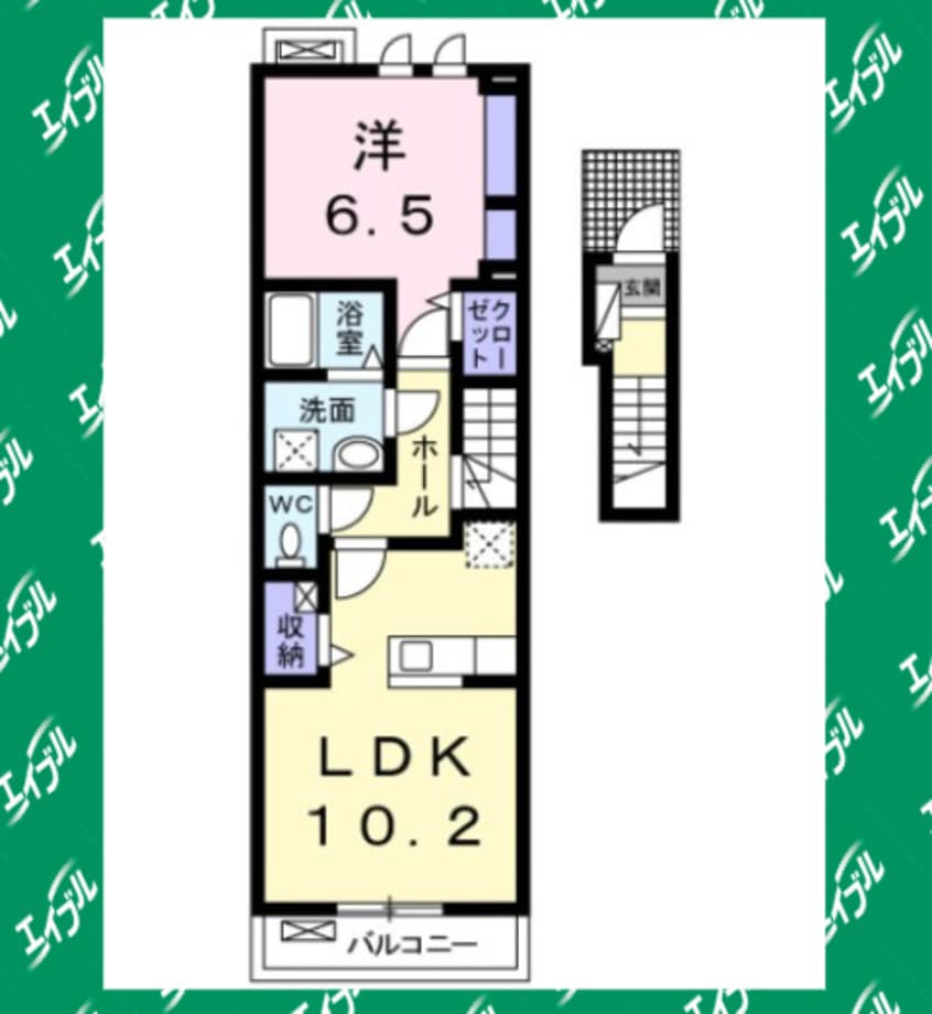 間取図 スパーブ　ヒル