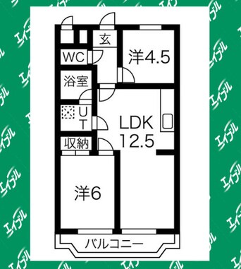 間取図 梅森坂マンション