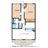 Lotos Blume I 2LDKの間取り