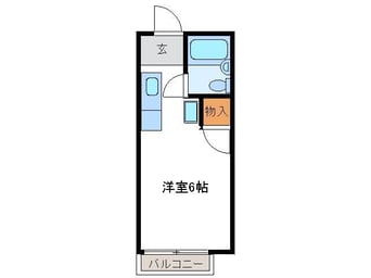 間取図 リバーハイツ