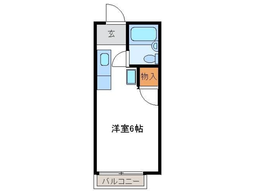 間取図 リバーハイツ