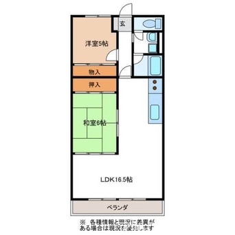 間取図 サンヴィレッジ