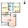 セント・アンドリュース 2LDKの間取り