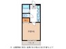パールマンションⅡ 1Kの間取り