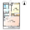 プロヴァンス（Ｐrovince） 1LDKの間取り