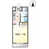 グリーン　ヒルズ　Ｂ 1Kの間取り
