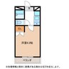 レトワール 1Kの間取り