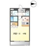 アイビーハイツ（ＩＶＹ　ＨＥＩＧＨＴＳ） 1Kの間取り