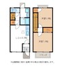 ブランシェ本郷Ⅱ　B棟 2LDKの間取り