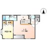 リラ・ハイム 1LDKの間取り
