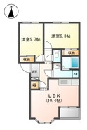 クレア雅（ＣＲＥＡ雅）の間取図