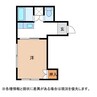 若井ビル 1Kの間取り