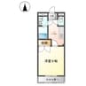 向学ハイツ歓 1Kの間取り