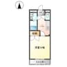 向学ハイツ歓 1Kの間取り