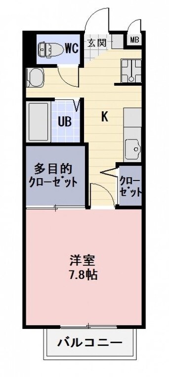 間取図 シャンベール森川Ａ