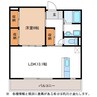 名鉄広見線/可児川駅 徒歩19分 4階 築22年 1LDKの間取り