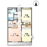エクセル・ハイツ 2LDKの間取り