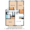 グランシャリオM 3LDKの間取り
