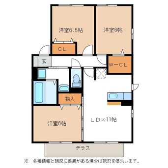 間取図 グランシャリオM