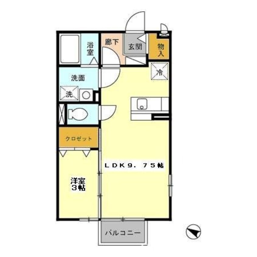 間取図 フローラルアベニュー