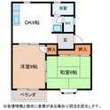 ハイツリバティーの間取図