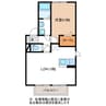 アリオン W 1LDKの間取り