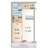 El sa-to 1LDKの間取り