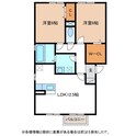 グランシャリオＬの間取図