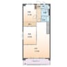 グランシード中町 2LDKの間取り