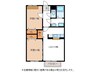 View Terrace 林泉 2LDKの間取り