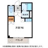 メゾン各務 1Rの間取り