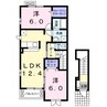 サンローズ　Ｃ 2LDKの間取り
