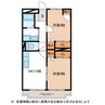 シュティエール 2DKの間取り