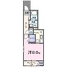 アクート　Ｂ 1Kの間取り
