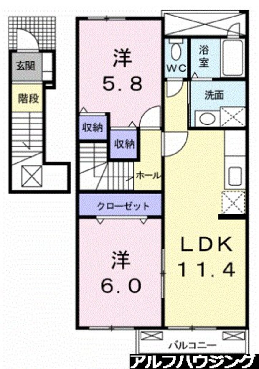 間取図 ウインド・フィル