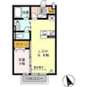 villa yamate　C 1LDKの間取り