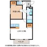 トスカーナⅠ 1LDKの間取り