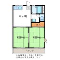 コーポフレグランスBの間取図