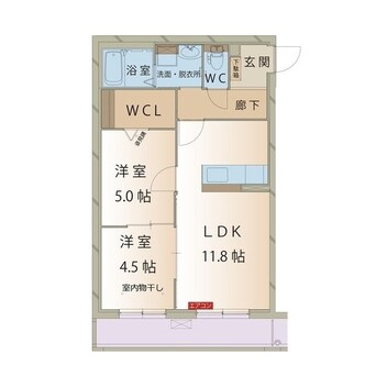 間取図 IVE EAST新池