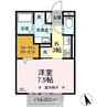 Dream House A 1Kの間取り