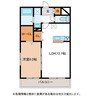 スワンスタイルⅡ 1LDKの間取り