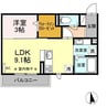 J.サイプレス　B 1LDKの間取り