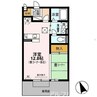 villa yamate　B 1Rの間取り