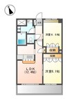 ミウラ　マンション（Ｍｉｕｒａ　Ｍａｎｓｉｏｎ） 2LDKの間取り